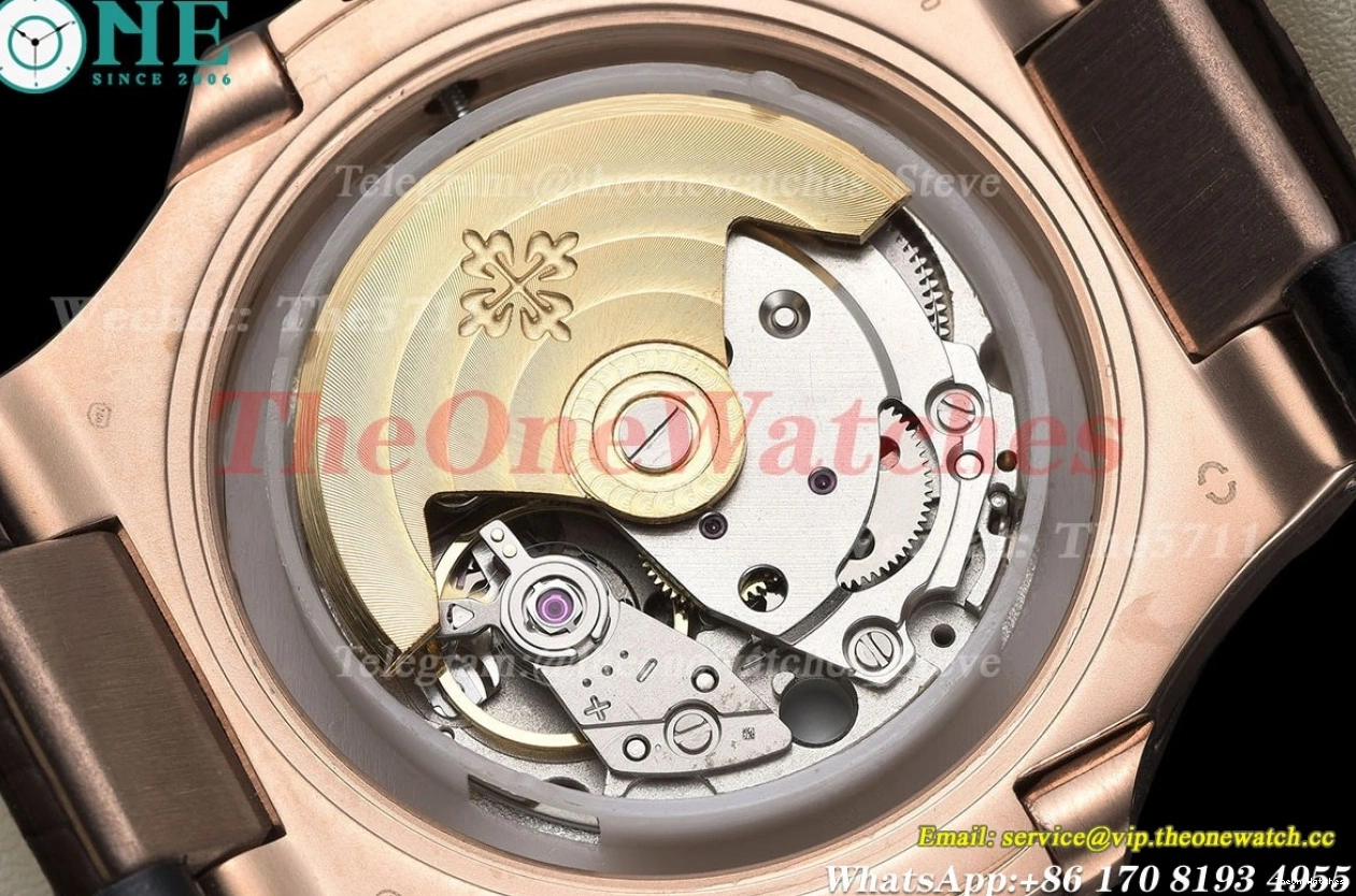 40mm White Dial GDF LE 5711 MY8215 RG Nautilus 0307